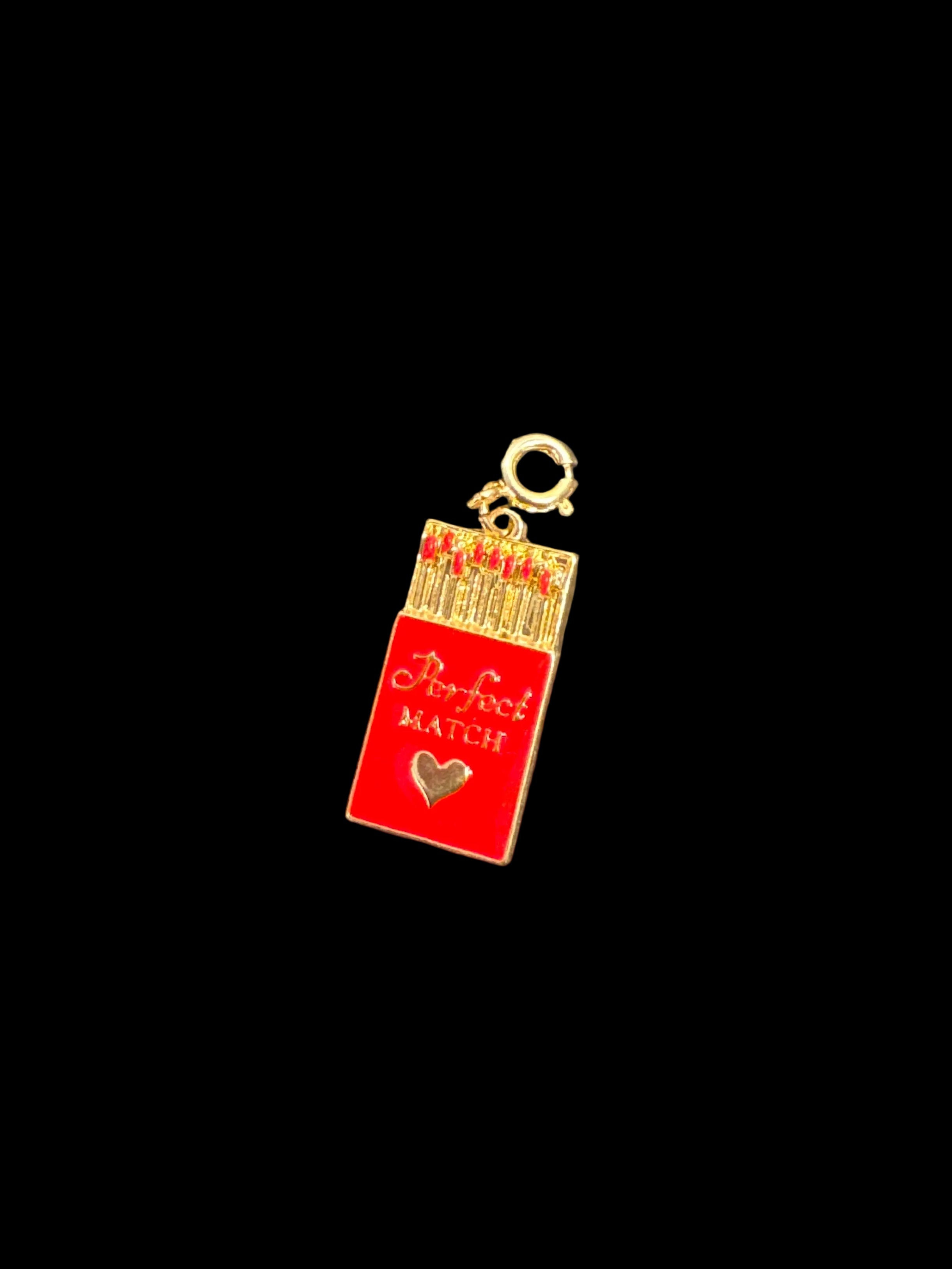 Match box charm