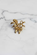 Gold Bow Charms