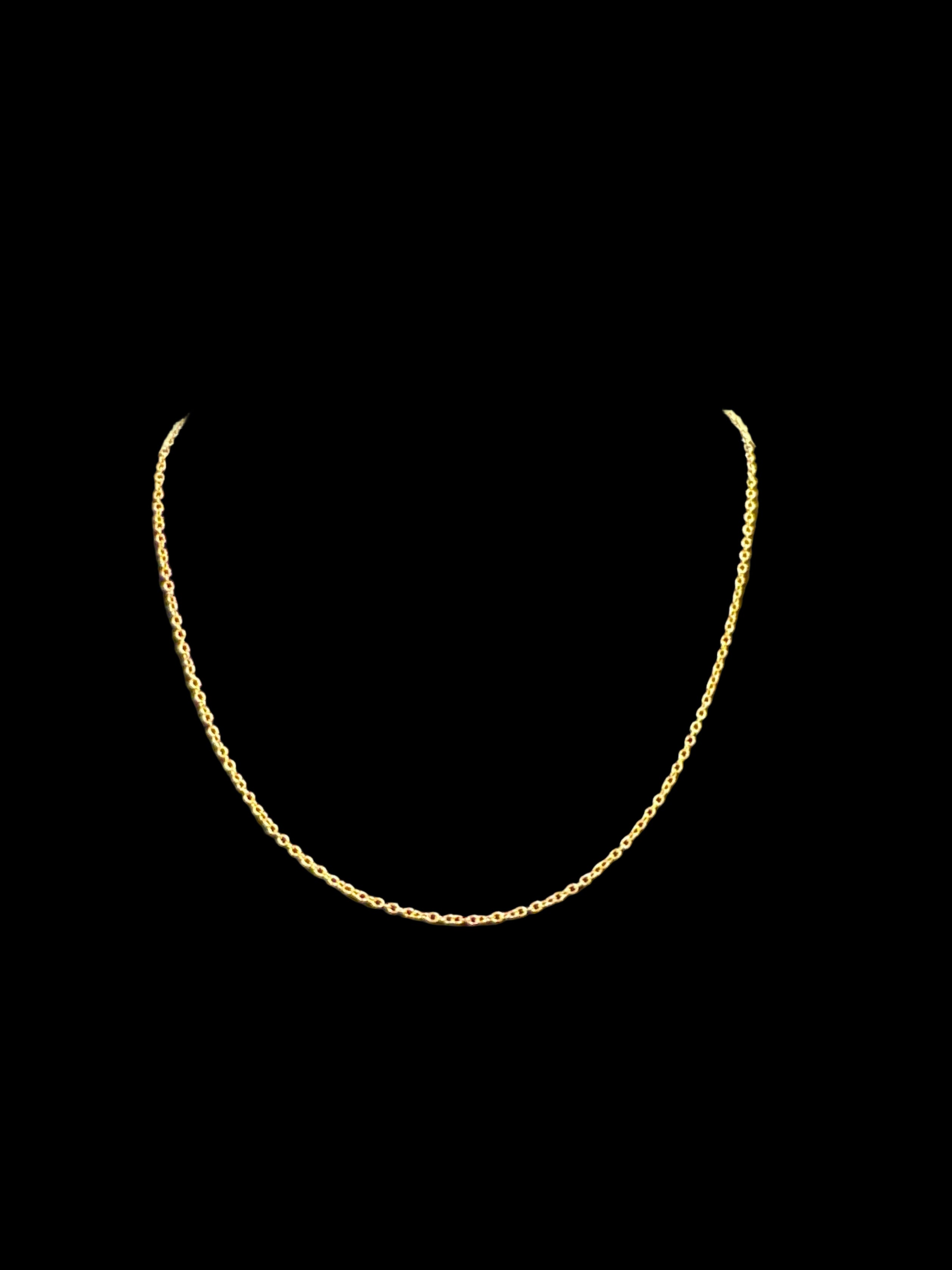 16 in Gold Small Link