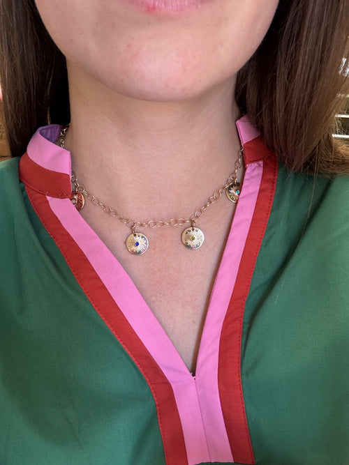 Birth-month Charm necklace