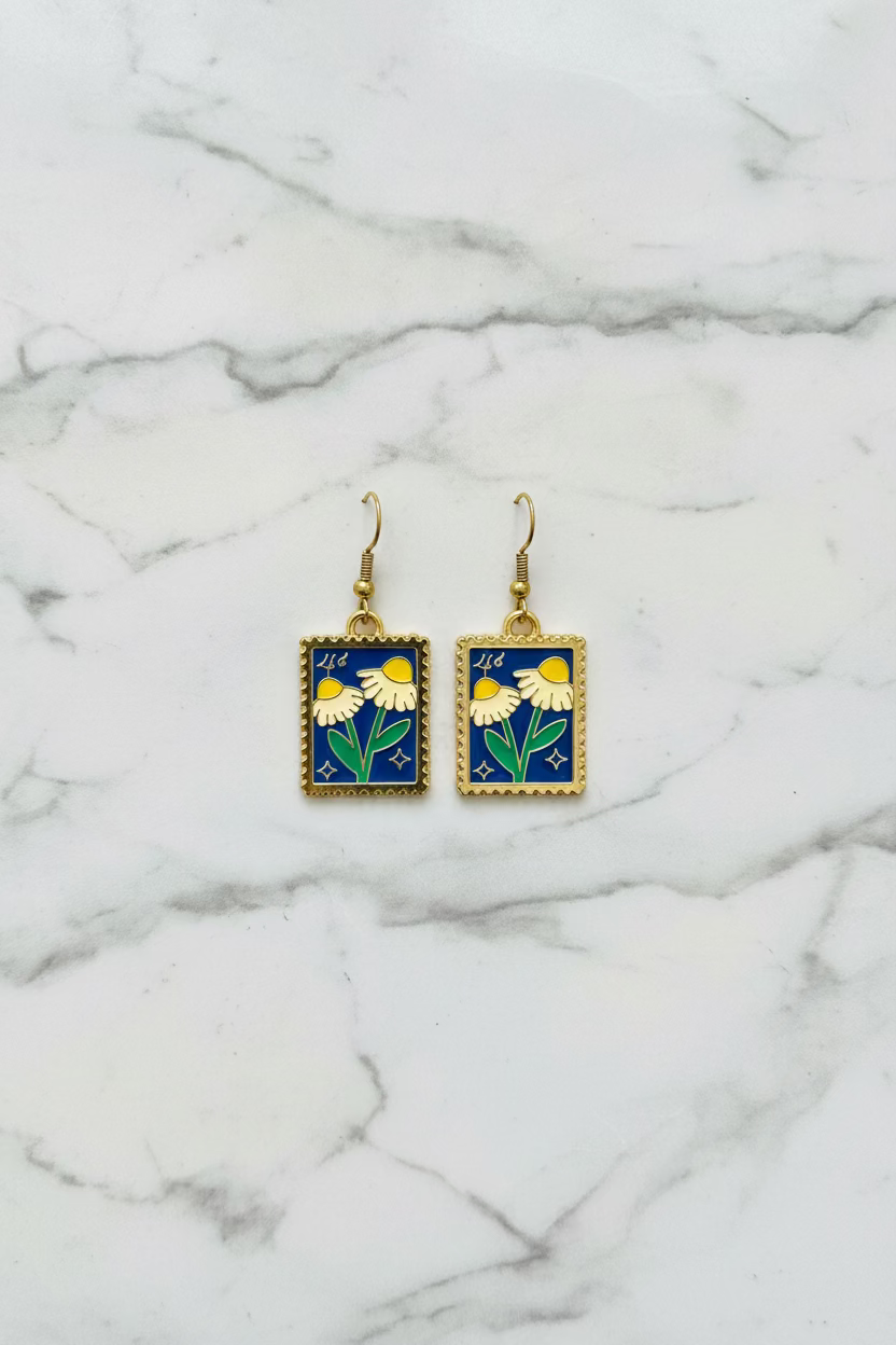 Stamp earrings