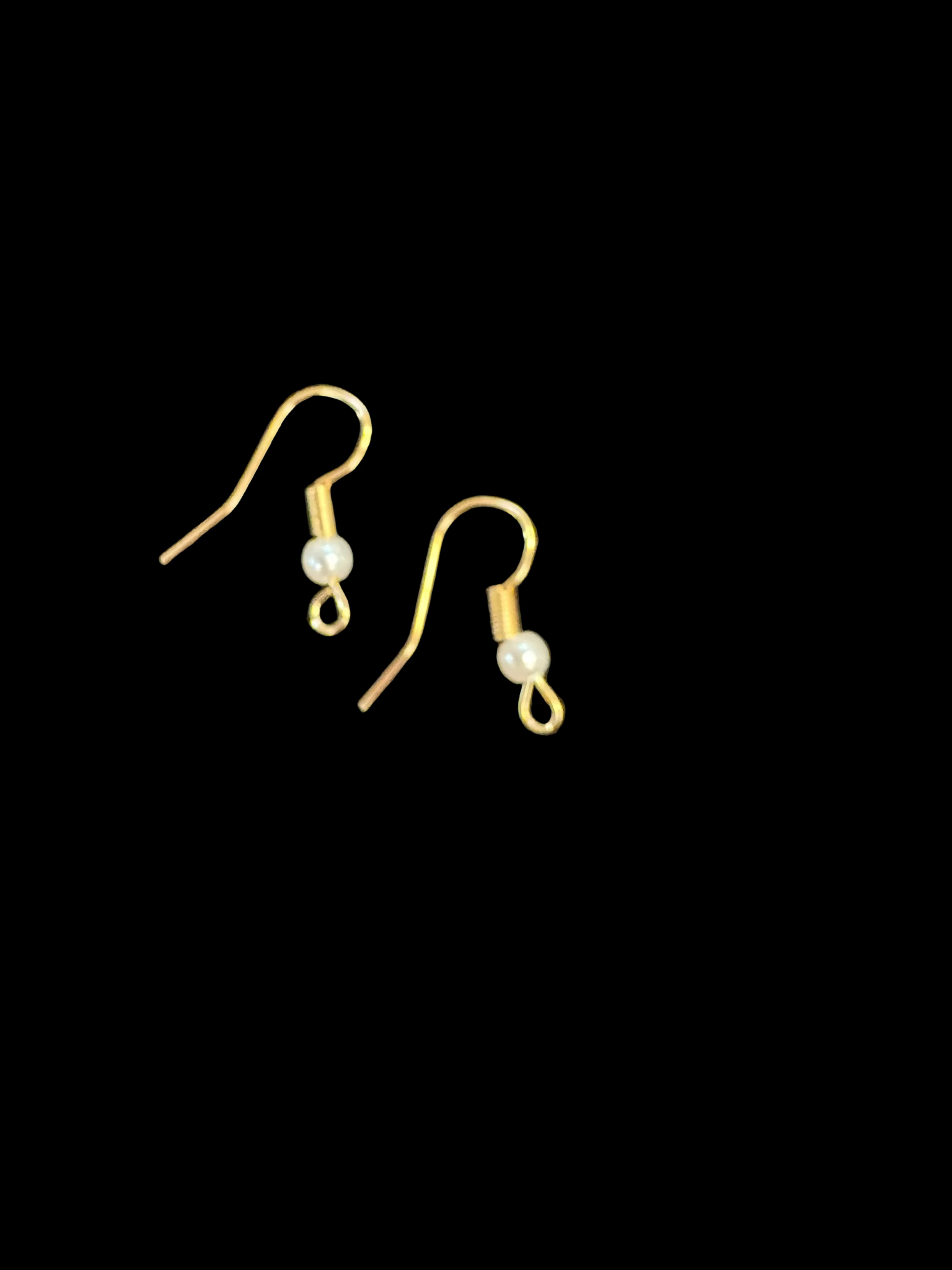 Pearl and Gold Earring backing